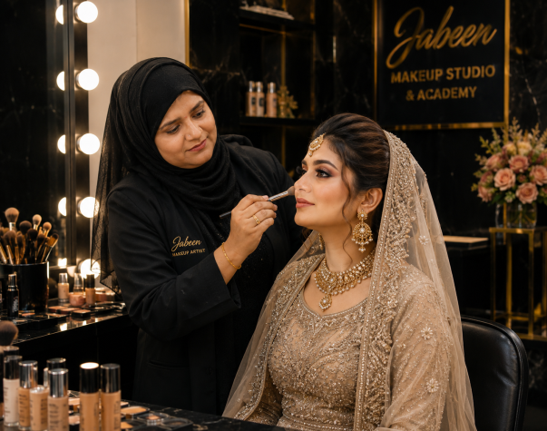 jabeen studio makeup academy